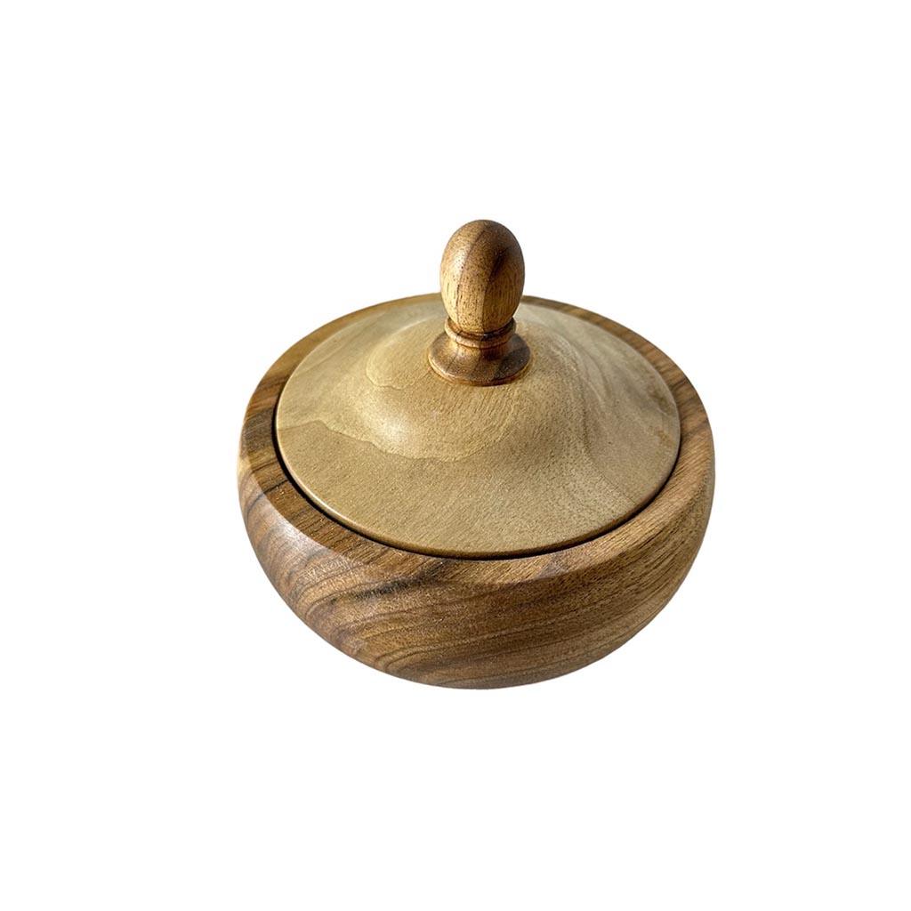 قندان چوبی تیره